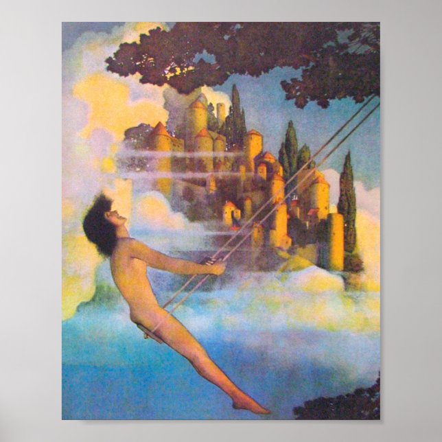 Maxfield Parrish Dinky Bird Poster (Front)