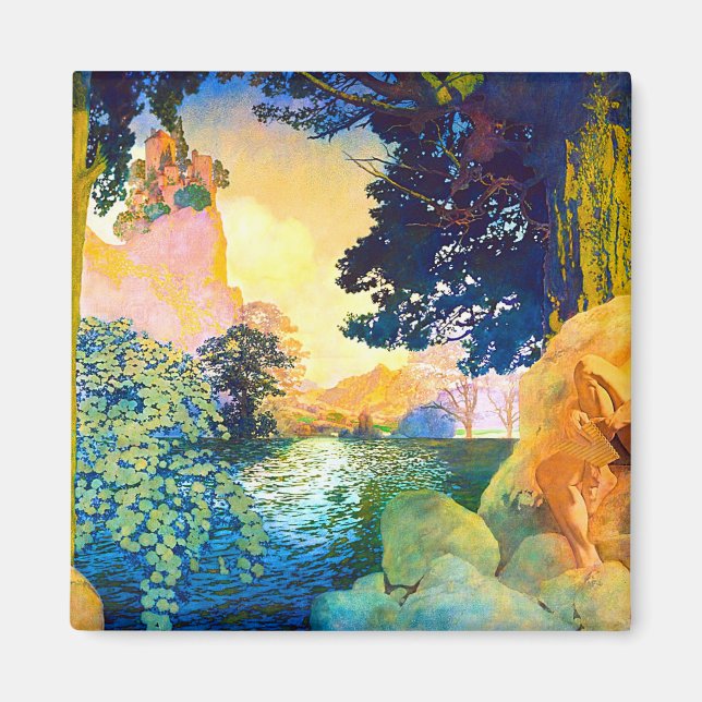 Maxfield Parrish Dream Castle Magnet (Front)