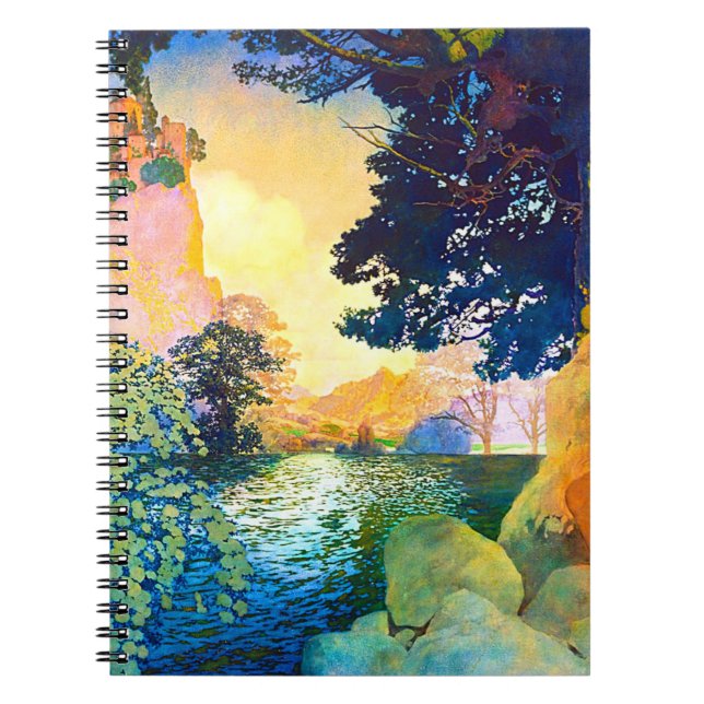 Maxfield Parrish Dream Castle Notebook (Front)