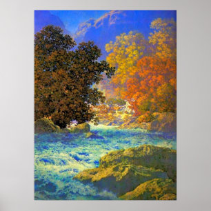 Maxfield Parrish -- Misty Morning Poster