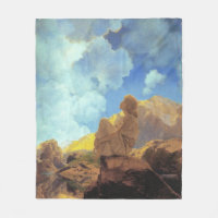Maxfield Parrish Morning 1922 Cloud Blue Fine Art