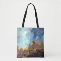 Maxfield Parrish Morning 1922 Cloud Blue Fine Art
