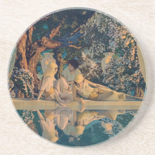 Maxfield Parrish The Garden of Allah 1918 Fine Art Coaster