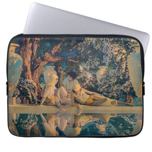 Maxfield Parrish The Garden of Allah 1918 Fine Art Laptop Sleeve