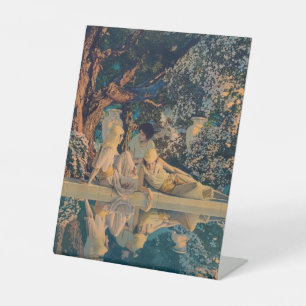 Maxfield Parrish The Garden of Allah 1918 Fine Art Pedestal Sign