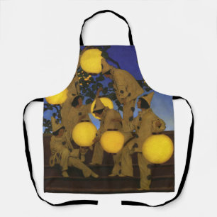 Maxfield Parrish The Lantern Bearers 1908 Vintage Apron