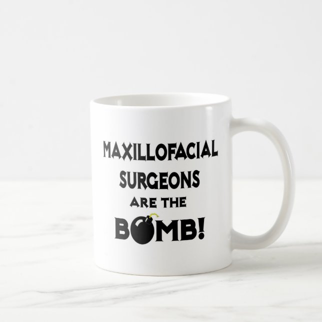Maxillofacial Surgeons Are The Bomb! Coffee Mug (Right)