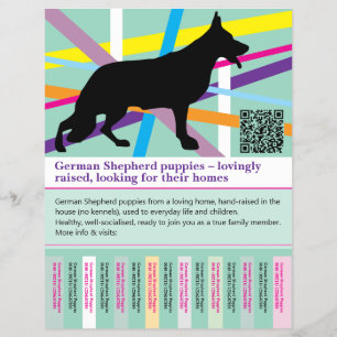 Maximal Shepherd Dog personalised Flyer
