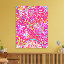 Maximalist Abstract Art: the Candy Store