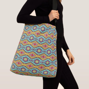Maximalist Multicolor Unique Pattern Crossbody Bag