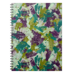 Maximalist Paint Splatters Notebook
