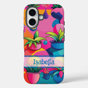Maximalist Potted Plants iPhone 16 Case
