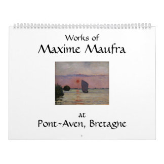 Maxime Maufra 2020 Impressionist Art Calendar
