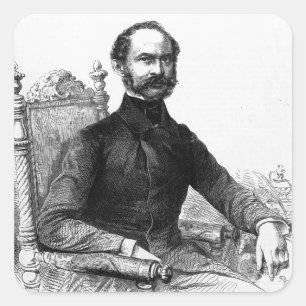 Maximilian II , King of Bavaria Square Sticker