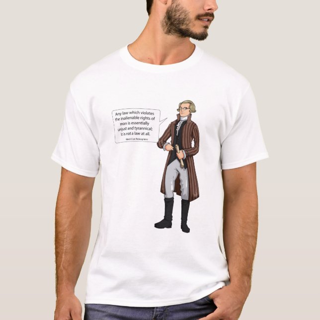 Maximilian Robespierre quote 1 T-Shirt (Front)