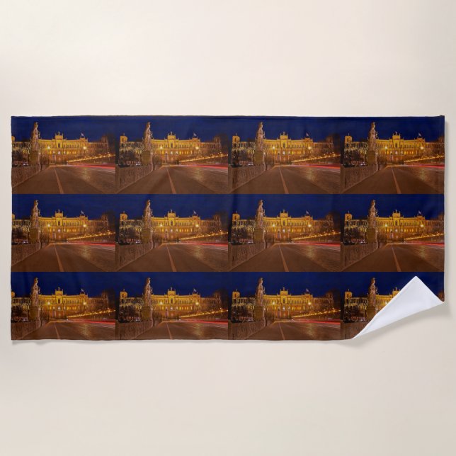Maximilianeum Munich Beach Towel (Front)