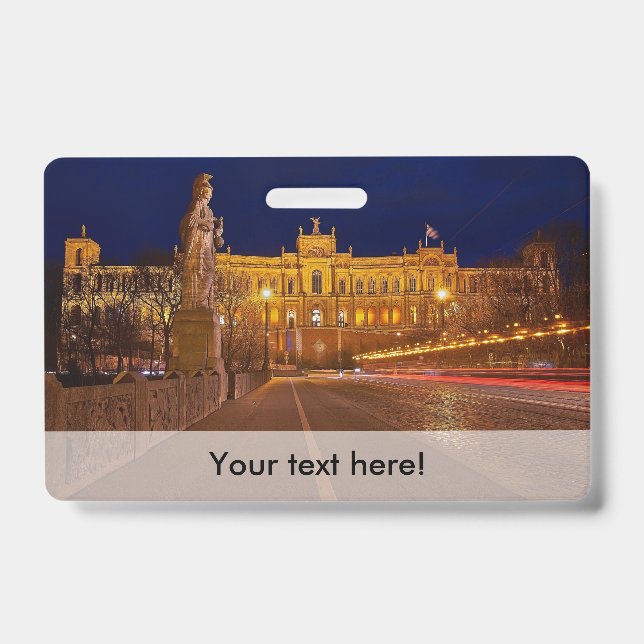 Maximilianeum Munich ID Badge (Front)