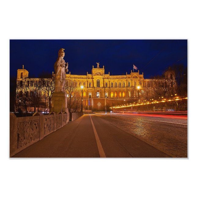 Maximilianeum Munich Photo Print (Front)