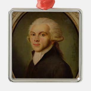 Maximilien de Robespierre c.1793 Metal Ornament