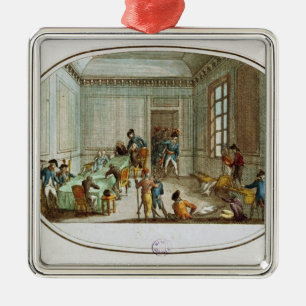 Maximilien de Robespierre injured Metal Tree Decoration