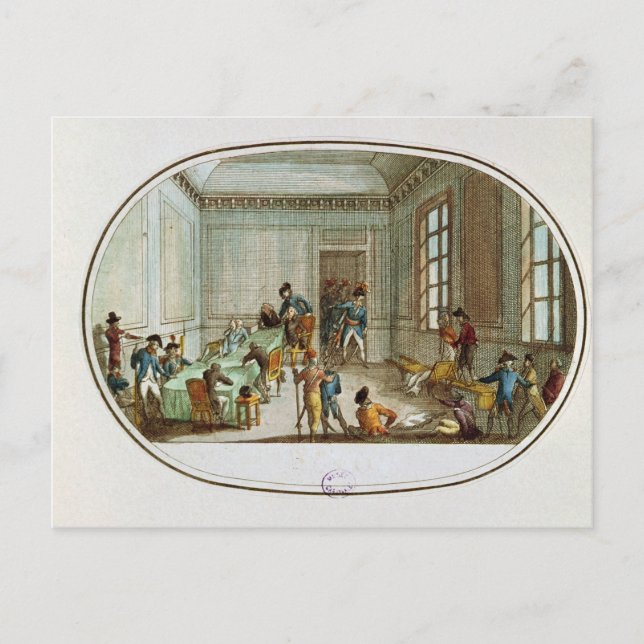 Maximilien de Robespierre  injured Postcard (Front)