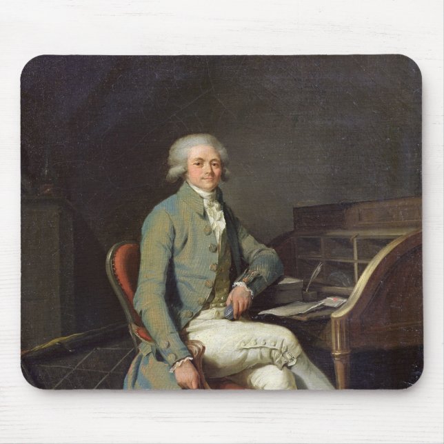 Maximilien de Robespierre Mouse Pad (Front)