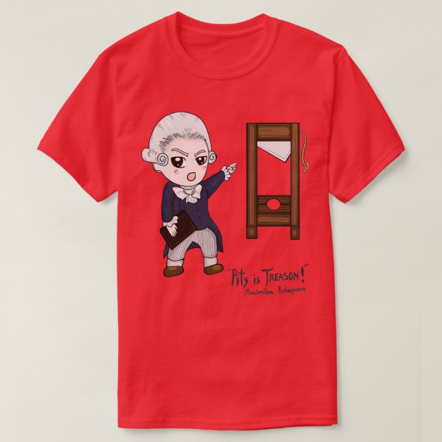 Maximilien Robespierre T-Shirt (Design Front)