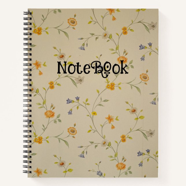  Maximise Efficiency and Achieve Your Goals Notebook (Front)