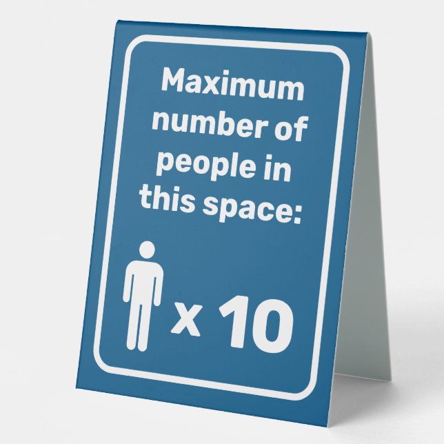 Maximum Number of People (Front)