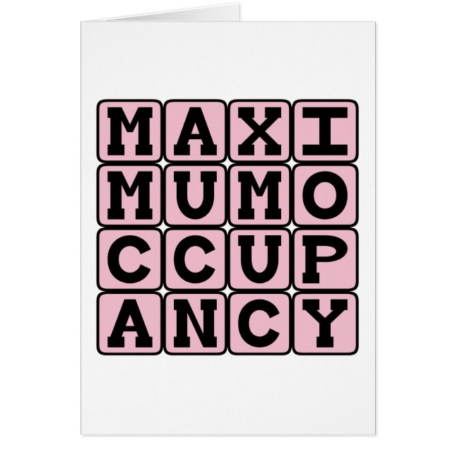 Maximum Occupancy, Funny Pregnancy (Front)