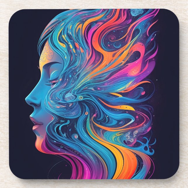Maximum Potential Maximalist Woman Coaster (Front)