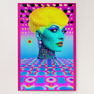 Maxine Headroom Jigsaw Puzzle