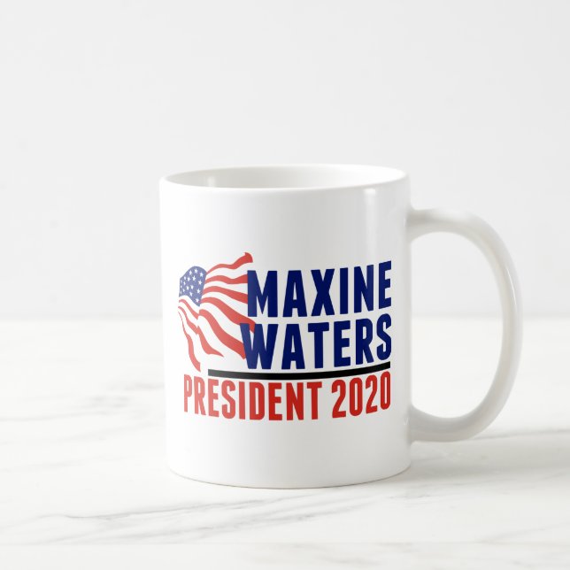 Maxine Waters for President 2020 Coffee Mug (Right)