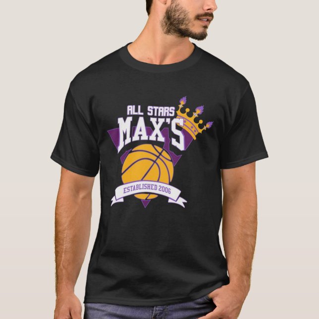 Max's All Stars Mamba Tribute T-Shirt (Front)