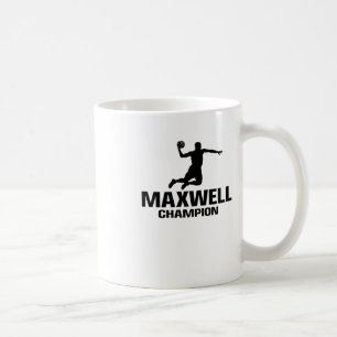 Maxwell Custom Player Basketball Your Name Champio Coffee Mug