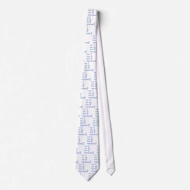 Maxwell Equation Tie (Front)