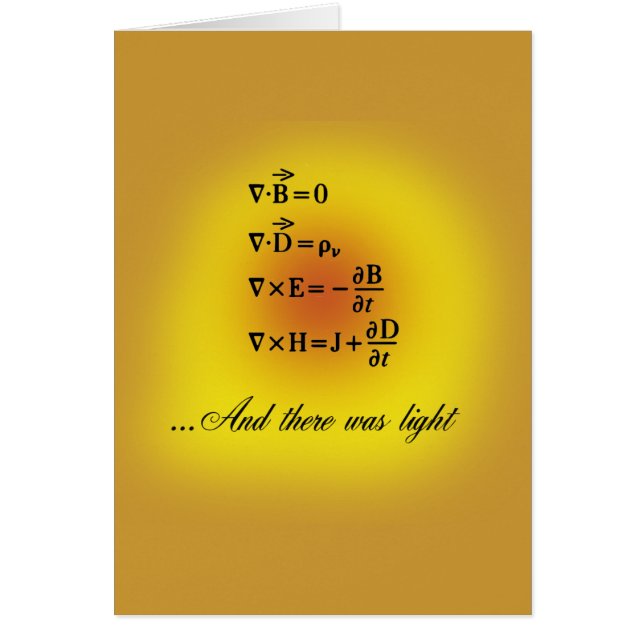 Maxwell Equations (Front)