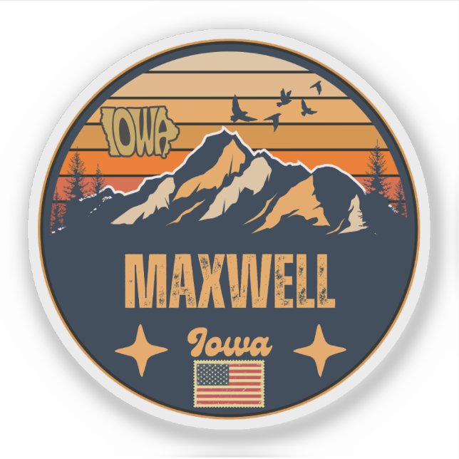 Maxwell, Iowa (Front)