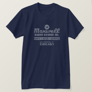 Maxwell Radio Record Co. Chicago T-Shirt