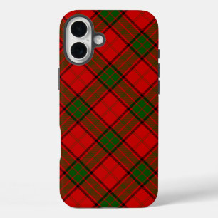 Maxwell tartan red green plaid iPhone 16 plus case