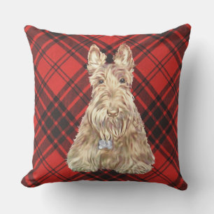 Maxwell Tartan Scottie Cushion