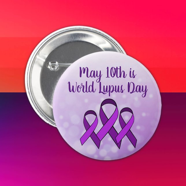 May 10th is Lupus Awareness Day Button (Creator Uploaded)