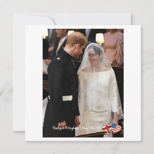 May 19th 2018: When Harry married Meghan (Front)