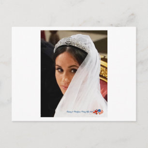 May 19th 2018: When Harry married Meghan Postcard