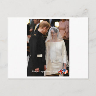 May 19th 2018: When Harry married Meghan Postcard