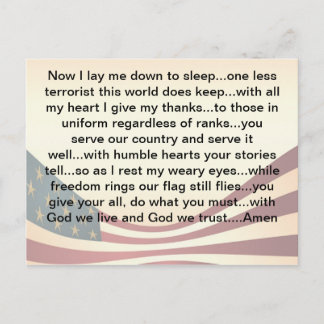 May 1st Prayer Postcard