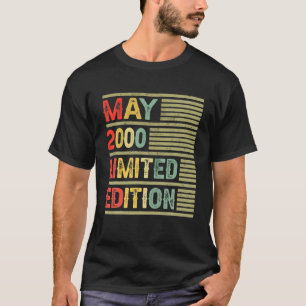 May 2000 Limited Edition Gifts Retro Vintage 20th T-Shirt