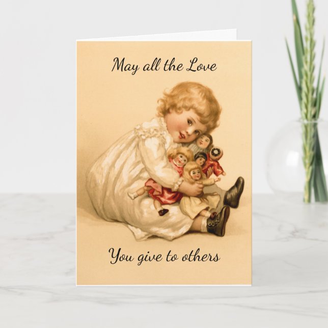 May All The Love Card (Front)