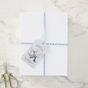 May Birth Month Flower Lily of the Valley Birthday Gift Tags