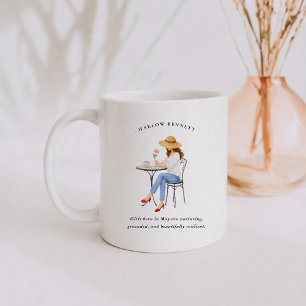 May Birth Month Girl   Monogram  Coffee Mug